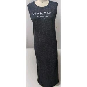 Diamond Supply Company, Stone Cut Maxi Dress Size Medium New C15DWTZ05